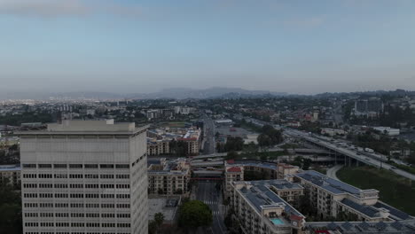 Centro-De-Los-Ángeles-Mirando-Al-Oeste-Desde-Bunker-Hill.