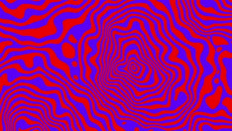 Retro-Red-Blue-Abstract-Turbulent-Background---Psychedelic-Animated-Backdrop