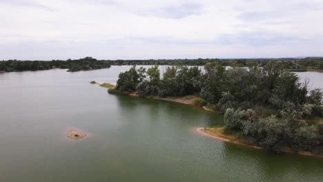Drohnenaufnahme-Des-Gavel-Mine-Lake