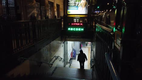 woman-enter-public-underground-service-metro-buenos-aires-city-argentina