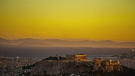 Timelapse,-Acrópolis-De-Atenas,-Grecia