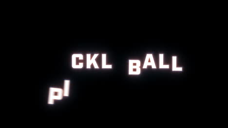 4K-text-reveal-of-the-word-"pickle-ball"-on-a-black-background