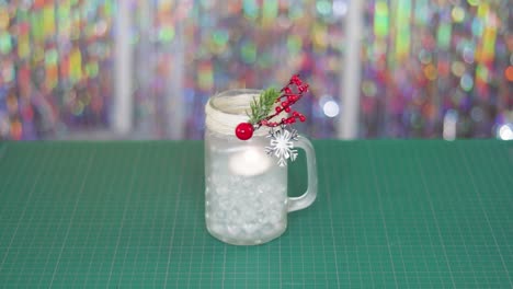 Christmas-themed-Mason-jar-decorations