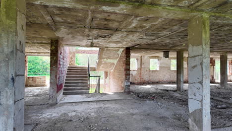 Journey-Through-an-Old,-Abandoned-Building