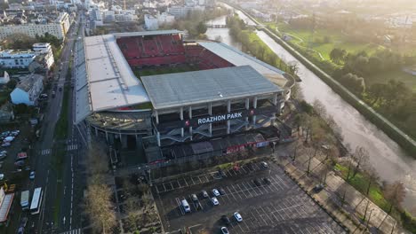 Fußballstadion-Roazhon-Park,-Rennes-In-Frankreich