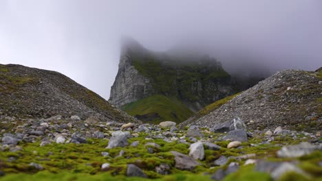 Alkhornet,-Mountain-in-Svalbard-and-Jan-Mayen,-Norway