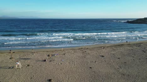 Playa-Los-Molles,-Región-De-Valparaiso,-País-Chile