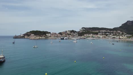 Schöner-Hafen-Von-Soller-Auf-Mallorca,-Spanien