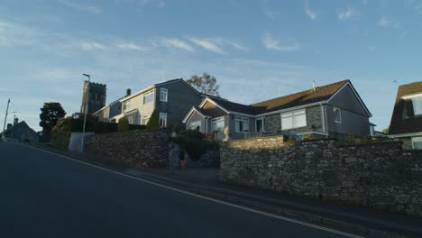 Casas-Británicas-En-Liskeard-Cornualles,-Reino-Unido