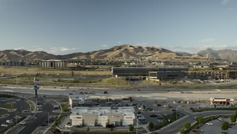 Traverse-Mountain-In-Lehi,-Utah