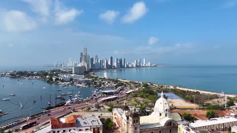 Paisaje-De-Cartagena-En-Cartagena-En-Bolívar-Colombia