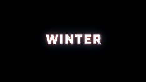 4K-text-reveal-of-the-word-"winter"-on-a-black-background