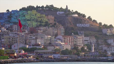 Ataturk-monument-in-the-Turkish-city-of-Kusadasi