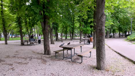 Ankara,-Türkiye:-Strolling-through-one-of-Ankara's-parks,-enjoying-the-lush-greenery,-peaceful-atmosphere,-and-beautiful-landscapes