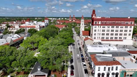 St.-Augustine,-Florida,-Luftaufnahme