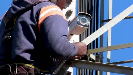 Instalación-De-Cámara-CCTV-De-Torre-Celular-Cerca-De-Aston-Lake-Springs-Sudáfrica