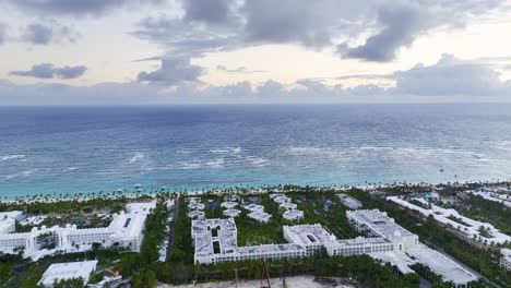 Luxury-Beachfront-Hotel-Riu-Palace-Macao-And-Bavaro-In-Punta-Cana,-Dominican-Republic