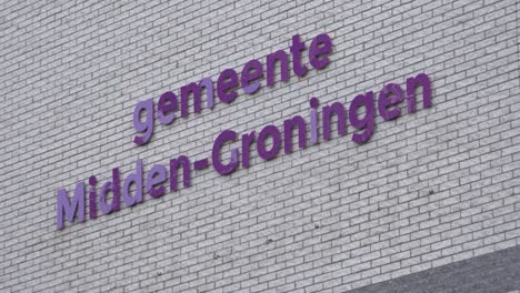 Municipio-De-Midden-Groningen-Junto-Al-Ayuntamiento-De-Hoogezand