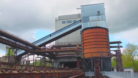 Volklingen-Ironworks-Coking-Plant---Historical-Landmark-In-Saarland,-Germany