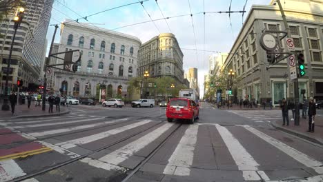 Time-lapse-De-La-Calle-Del-Mercado-De-San-Francisco