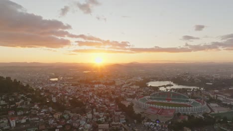Stadtbild-Von-Antananarivo-