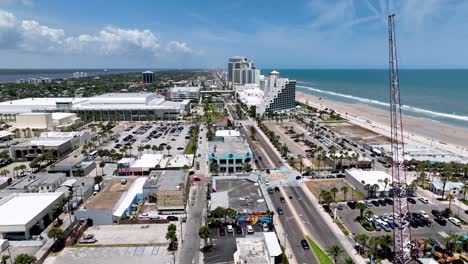 Antenne-Hoch-über-Daytona-Beach,-Florida