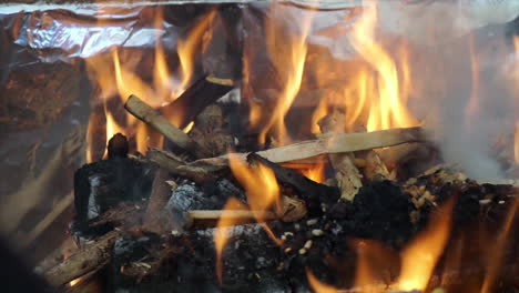 Pieces-of-sandalwood-are-added-to-a-ritual-fire-during-Hindu-festival