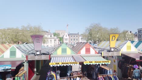 Overlooking-market-stalls-in-Norwich-city-square-towards-historic-castle