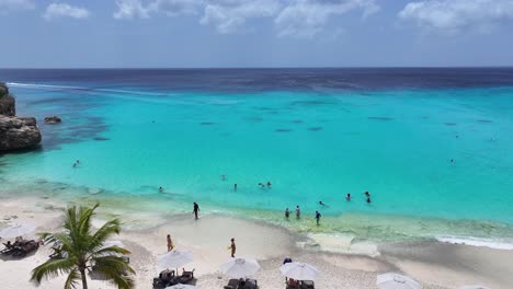 Kenepa-Grandi-Beach-At-Willemstad-In-Netherlands-Curacao