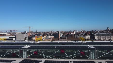 Aerial-video-of-Ghent-Sint-Pieters-station