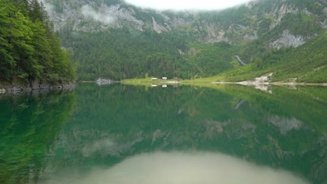 Little-Shed-near-the-Lake-in-Gosausee-Region