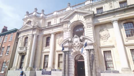 Decorative-stonework-and-pediments-above-the-main-entrance-Telephone-house