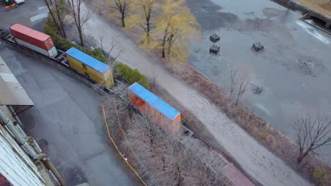 Revealing-Active-Freight-Train-From-Inside-Abandoned-Building