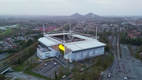 Estadio-De-Fútbol-Bollaert-delelis,-Lente-En-Francia