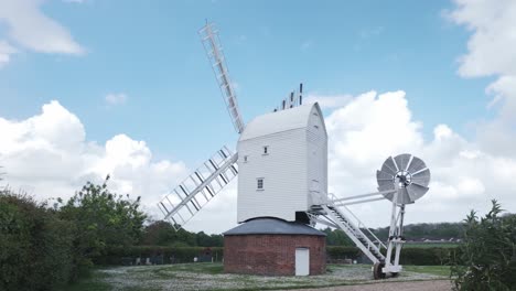 Upthorpe-restored-post-mill-Suffolk-nostalgic-landmark