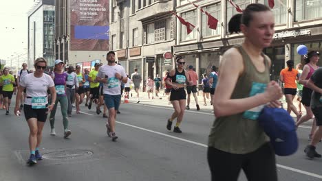 19-may-2024,-Rimi-Riga-Marathon-Latvia:-Marathon-Runners-Crowd-10km-Distance-Front-View