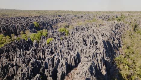 Aerial-drone-view-of-big-Tsingy-de-Bemaraha---beautiful-rock-formation-in-national-park-in-Madagascar