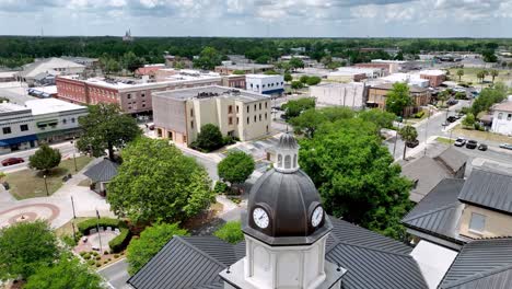 Lake-City-Florida-aerial-push-in