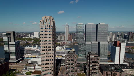 New-Orleans-And-De-Rotterdam-Towers-With-Nieuwe-Maas-River-Revealed