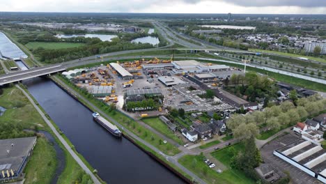 Rosmalen,-Noord-Brabant,-Países-Bajos,-29-De-Marzo-De-2024:-Vista-Exterior-De-La-Sede-De-Heijmans-Construction-Company-En-Rosmalen