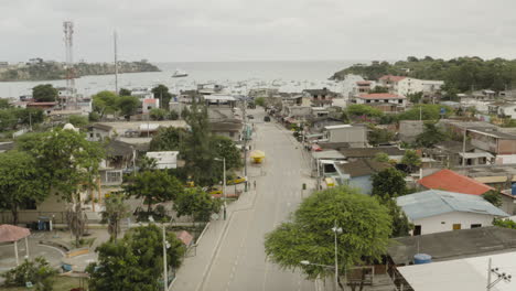 Panorama-Drohnenaufnahme-Von-Ayangue,-Ecuador