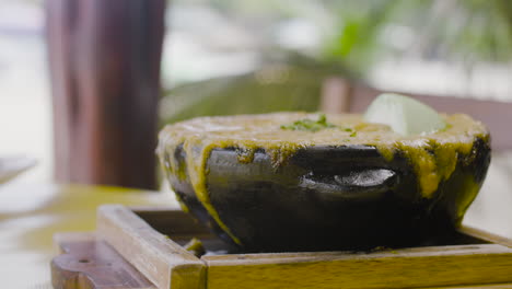 Detail-shot-of-traditional-seafood-casserole