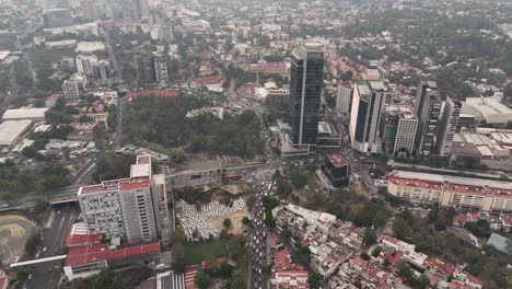 Vista-Aérea-De-La-Contingencia-Ambiental-En-El-Sur-De-La-Ciudad-De-México