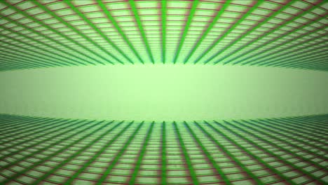 Vibrating-repeating-box-mesh-to-light-green-background-vaporwave-backdrop