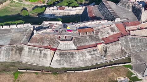 Fuerte-De-San-Felipe-En-Cartagena-En-Bolívar-Colombia