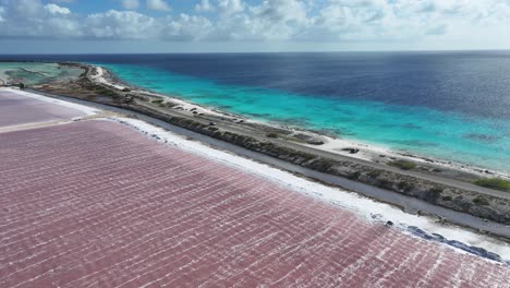 Karibische-Straße-Am-Kralendijk-In-Bonaire,-Niederländische-Antillen