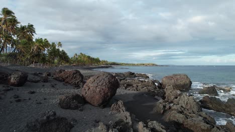 Lava-Roca-Playa-Arena-Negra