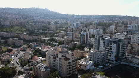 Drone-shot-of-tiberias-city