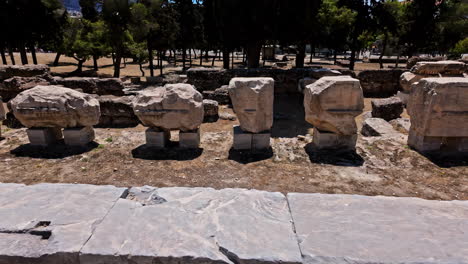 Das-Theater-Des-Dionysos-Eleuthereus-Am-Südhang-Der-Akropolis-Von-Athen,-Griechenland