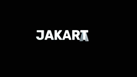 A-smooth-and-high-quality,-silver-3D-text-reveal-of-the-capital-city-"JAKARTA